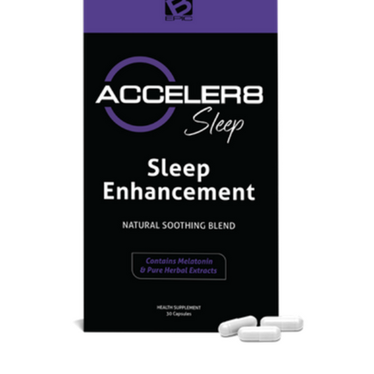 Bepic Acceler8 WHITE ONLY "SLEEP" - Shipping & Tax Included!